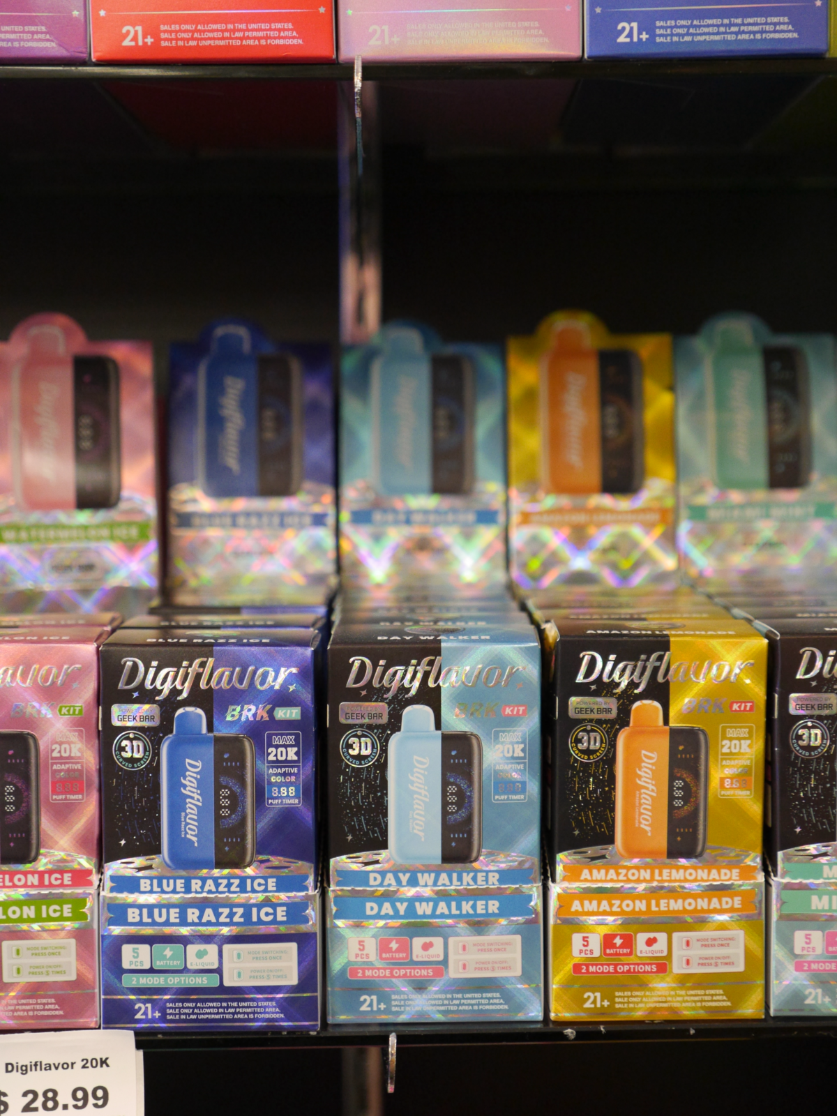 Premium vape Selection